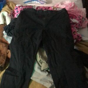 rue21 Black Cargo Premiere Denim Pants